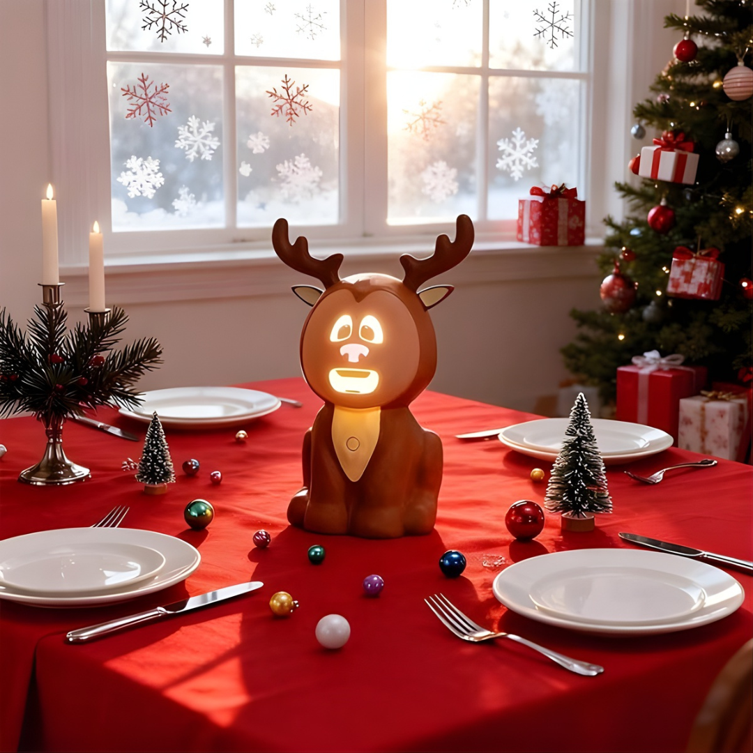 Animated Christmas Reindeer Companion